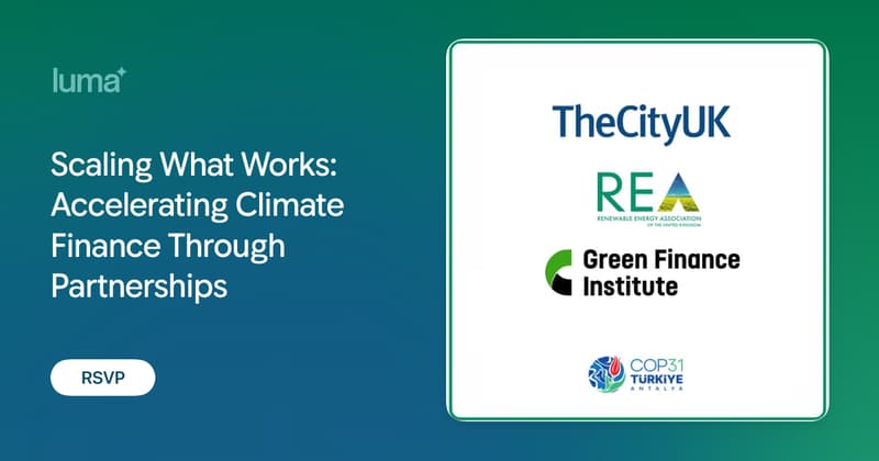 Scaling What Works: Accelerating Climate Finance Through Partnerships ...