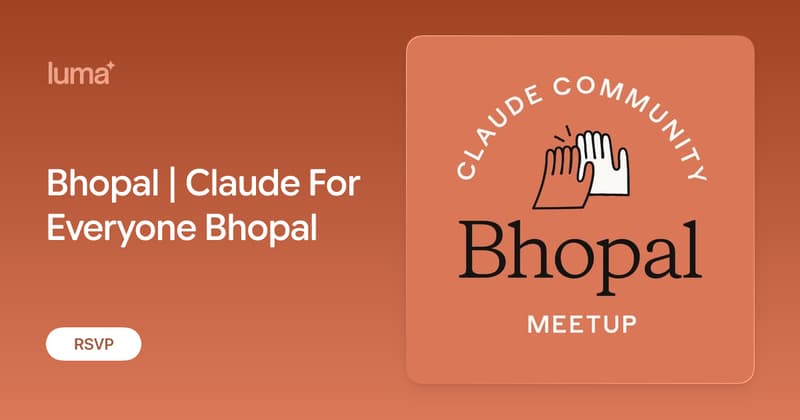Bhopal | Claude For Everyone Bhopal