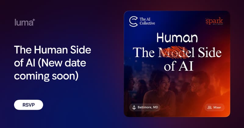The Human Side of AI (New date coming soon)