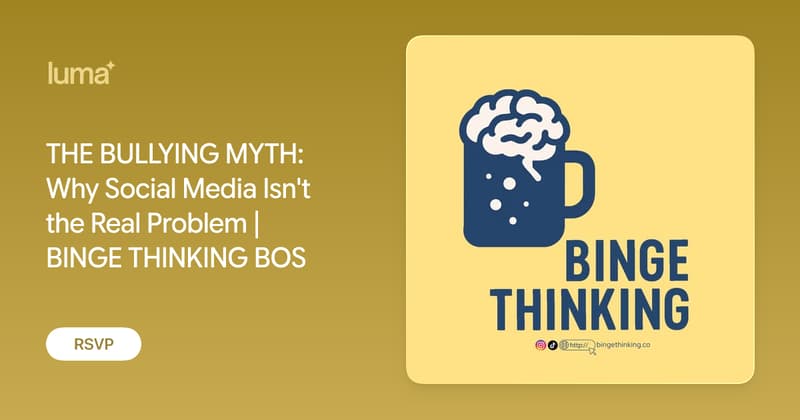 THE BULLYING MYTH: Why Social Media Isn't the Real Problem | BINGE ...
