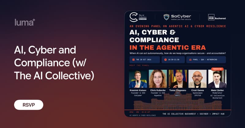 AI, Cyber and Compliance (w/ The AI Collective)
