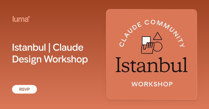 Istanbul | Claude Design Workshop