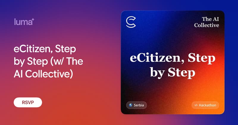 eCitizen, Step by Step (w/ The AI Collective)
