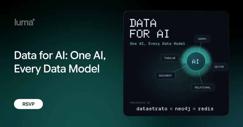 Data For AI - One AI, Every Data Model event image