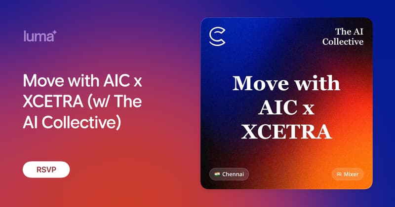 Move with AIC x XCETRA (w/ The AI Collective)