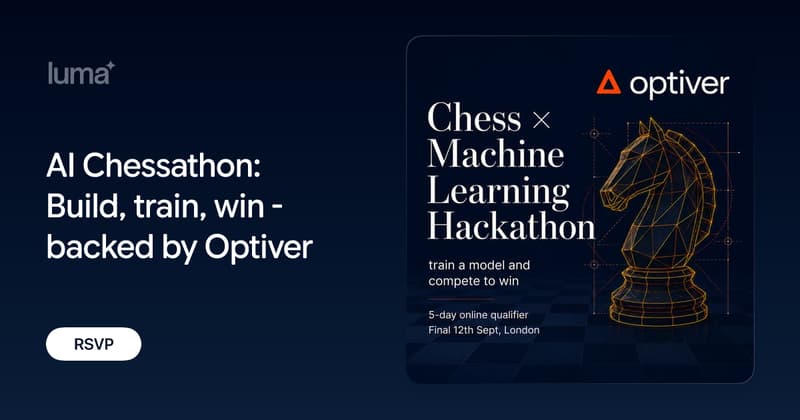 AI Chessathon: Build, train, win - backed by Optiver