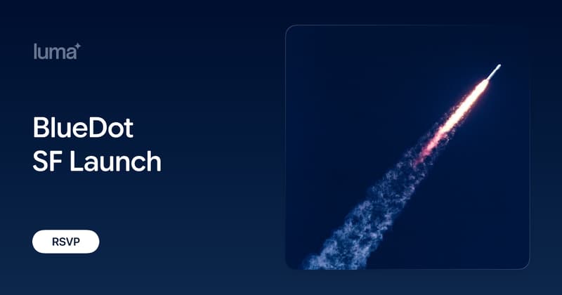 BlueDot SF Launch event image