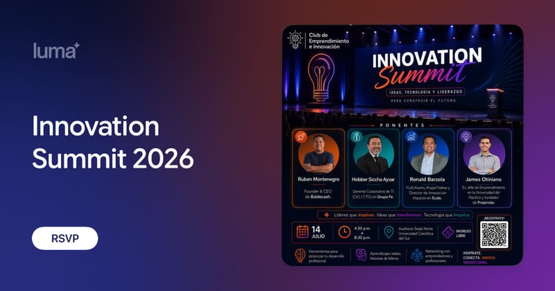 Innovation Summit 2026 · Luma