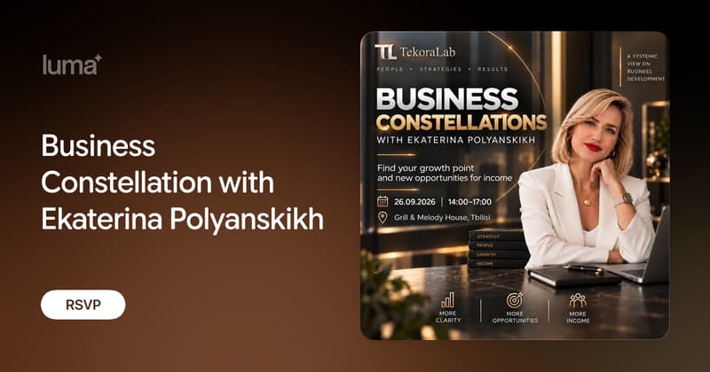 Business Constellation with Ekaterina Polyanskikh