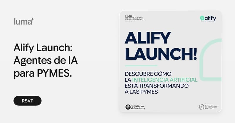 Alify Launch: Agentes de IA para PYMES.