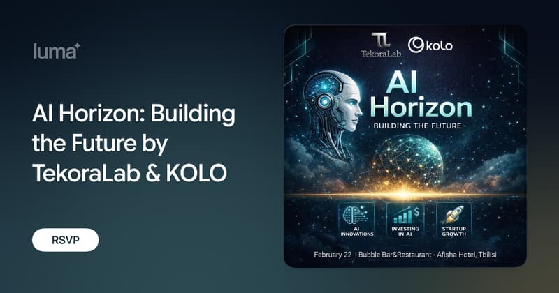 AI Horizon: Building the Future by TekoraLab & KOLO