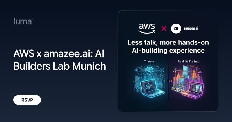 AWS x amazee.ai: AI Builders Lab Munich