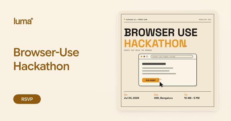 Browser-Use Hackathon · Luma