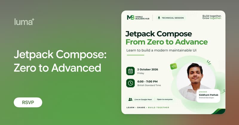 Jetpack Compose: Zero to Advanced · Luma