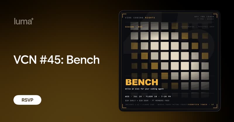 VCN #45: Bench