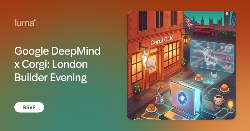 Google DeepMind x Corgi: London Builder Evening