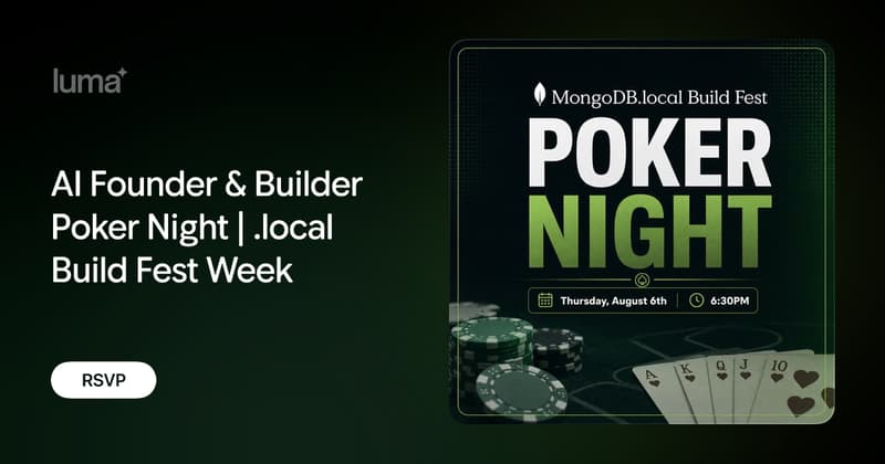 AI Founder & Builder Poker Night event image