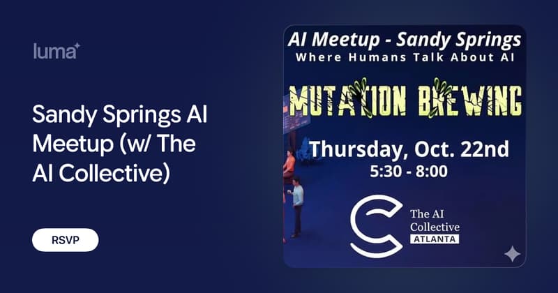 Sandy Springs AI Meetup (w/ The AI Collective)