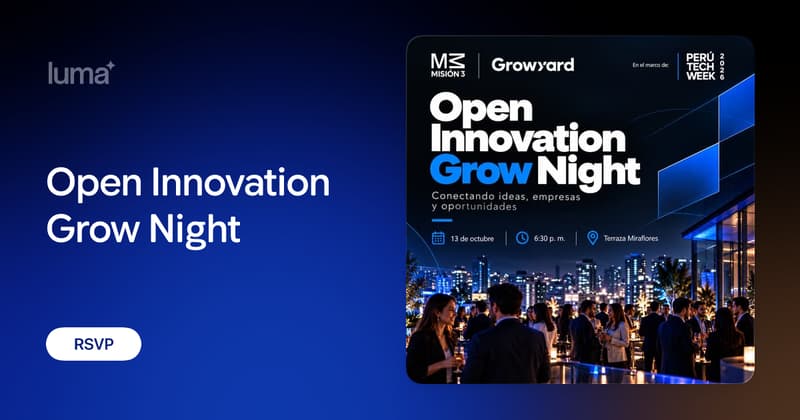 Open Innovation Grow Night