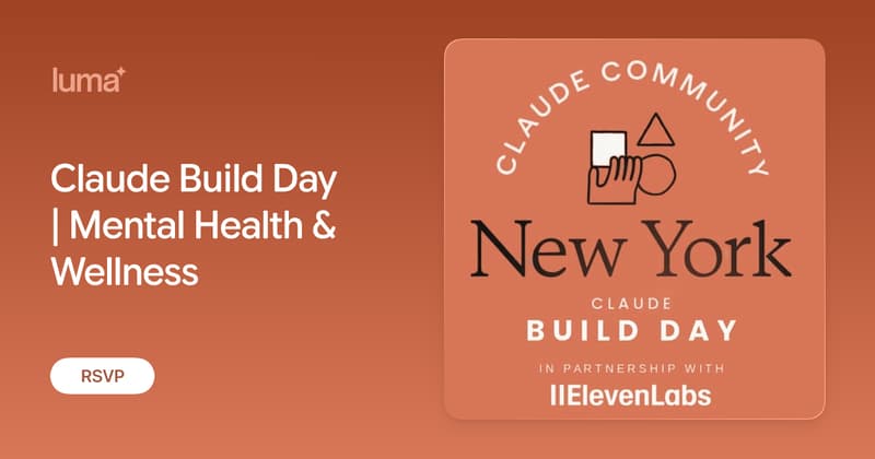 Claude Build Day | Mental Health & Wellness