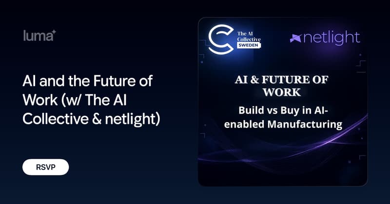 AI and the Future of Work (w/ The AI Collective & netlight)
