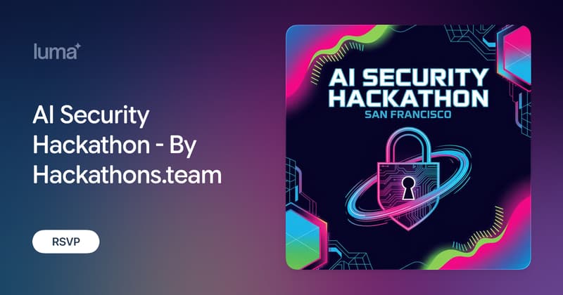 AI Security Hackathon event image