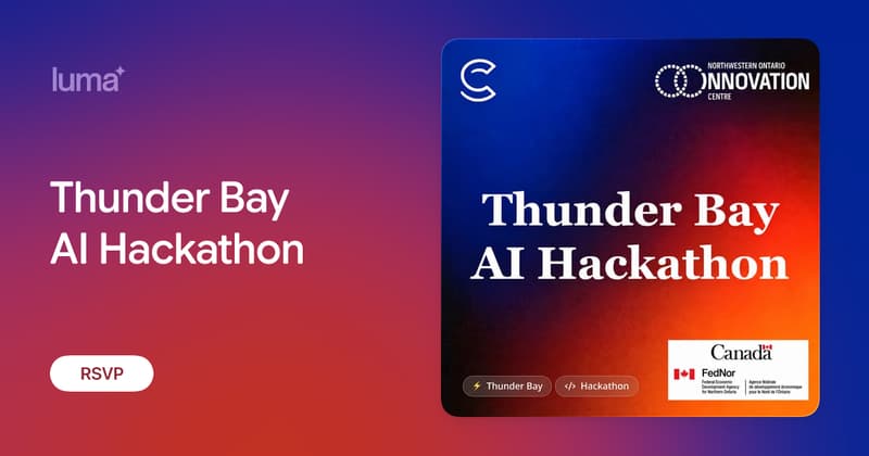 Thunder Bay AI Hackathon (Hybrid)