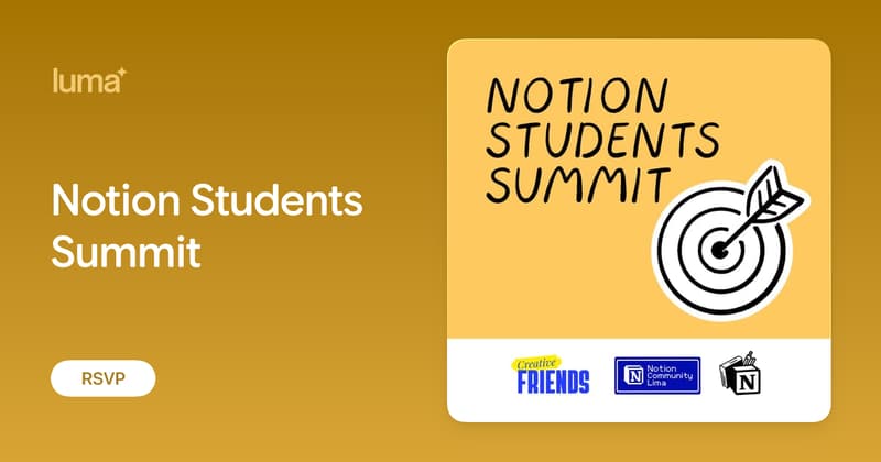 Notion Students Summit
