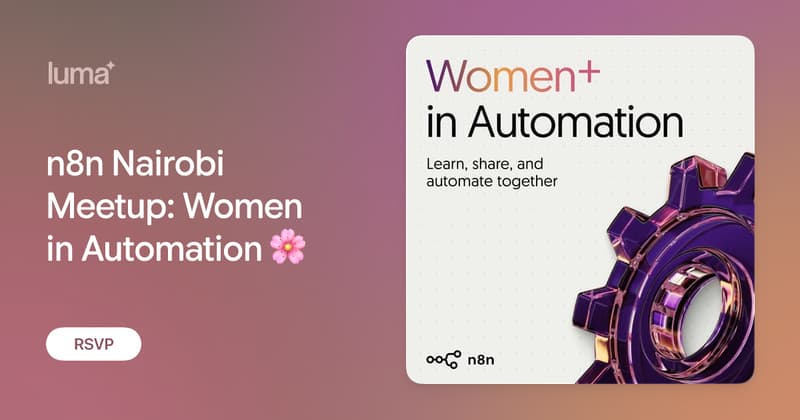 n8n Nairobi Meetup: Women in Automation