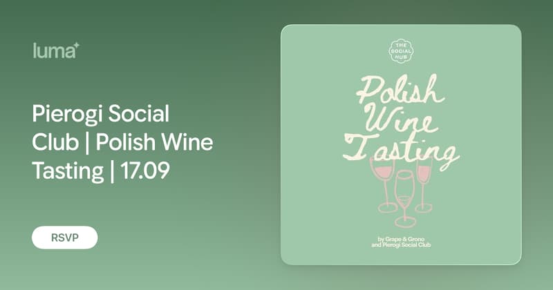 Pierogi Social Club: Polnische Weinprobe