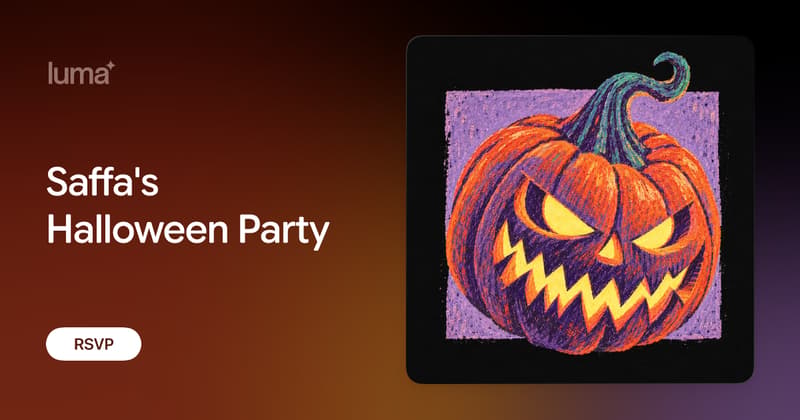 Saffa's Halloween Party