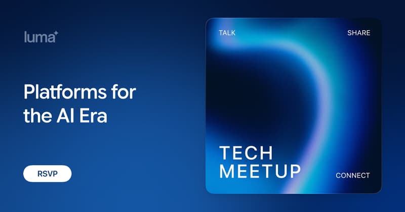 Platforms For The AI Era event image