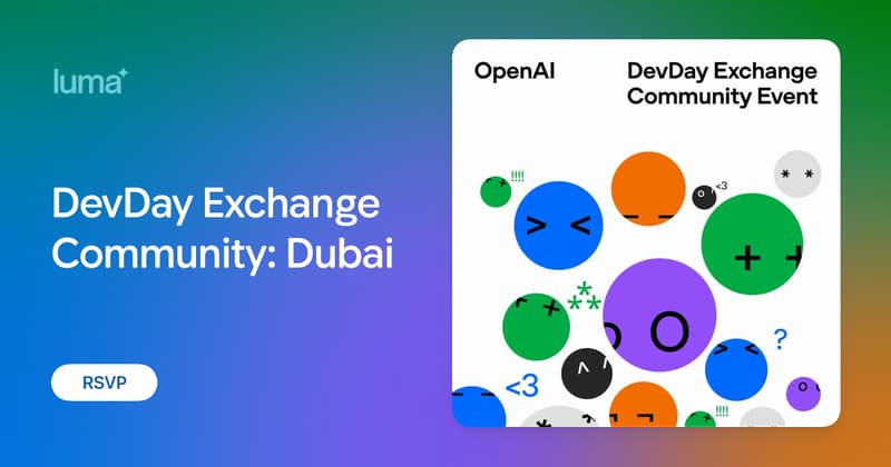 DevDay Exchange Community: دبي