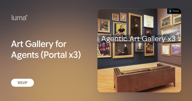 Portal Agentic Art Gallery X3 event image