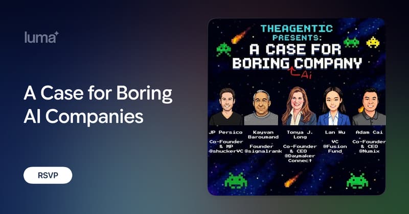 A Case For Boring AI Companies event image
