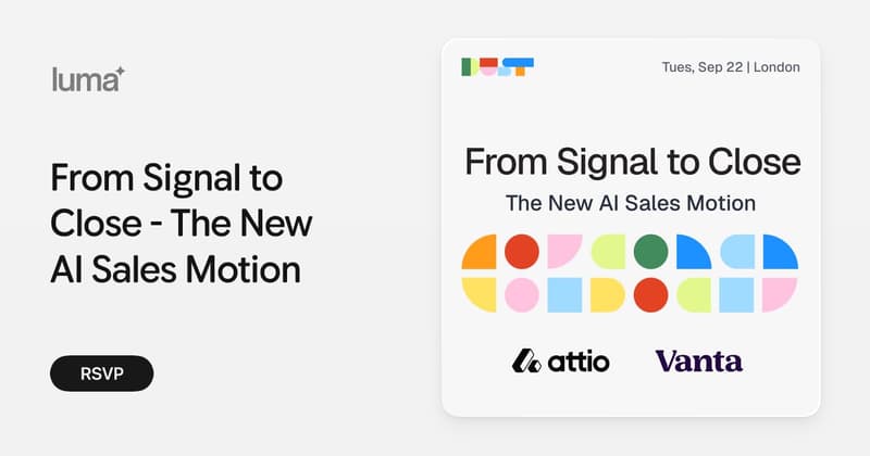 From Signal to Close - The New AI Sales Motion