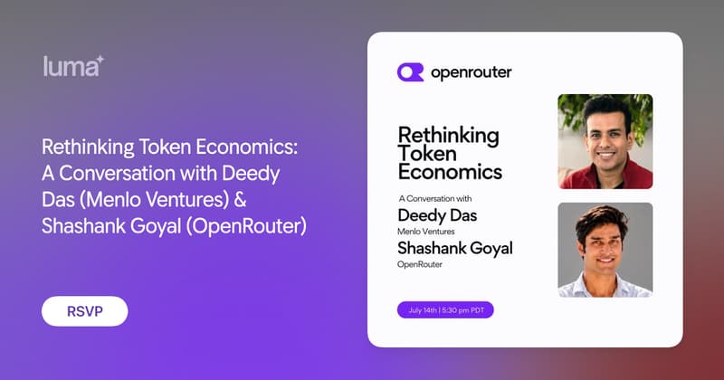 Rethinking Token Economics event image