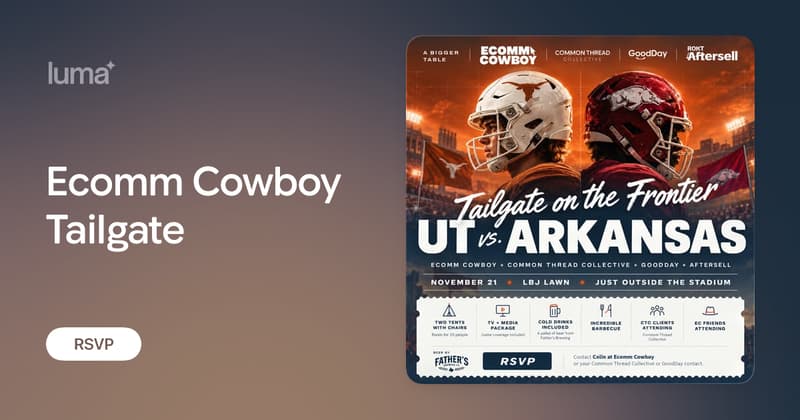 Tailgate on the Frontier: UT vs. Arkansas