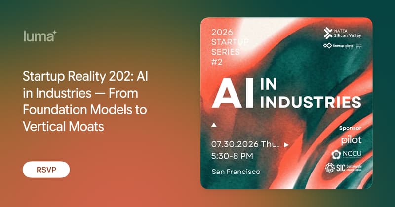 AI In Industries - From Foundation Models To Vertical Moats event image