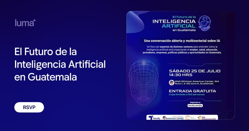 El Futuro de la Inteligencia Artificial en Guatemala · Luma