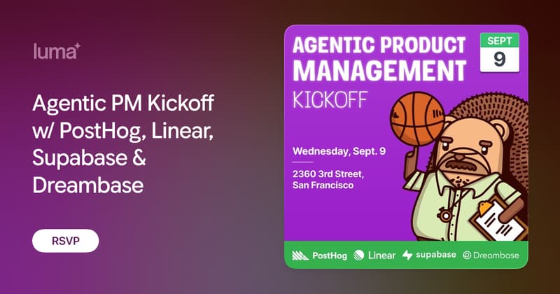Agentic PM Kickoff event image