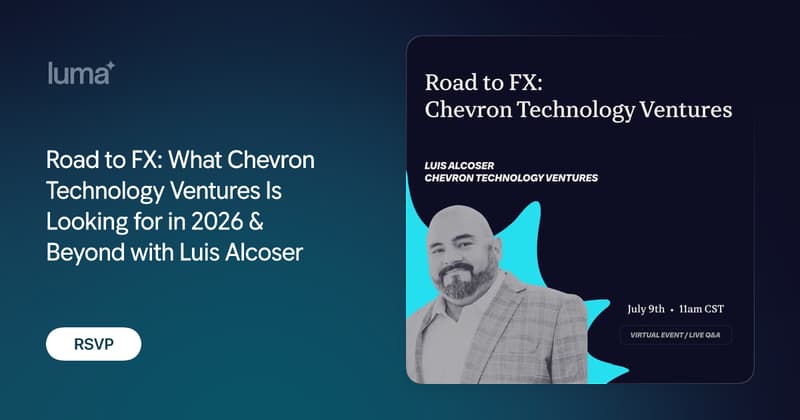 Road to FX: What Chevron Technology Ventures Is Looking for in 2026 ...
