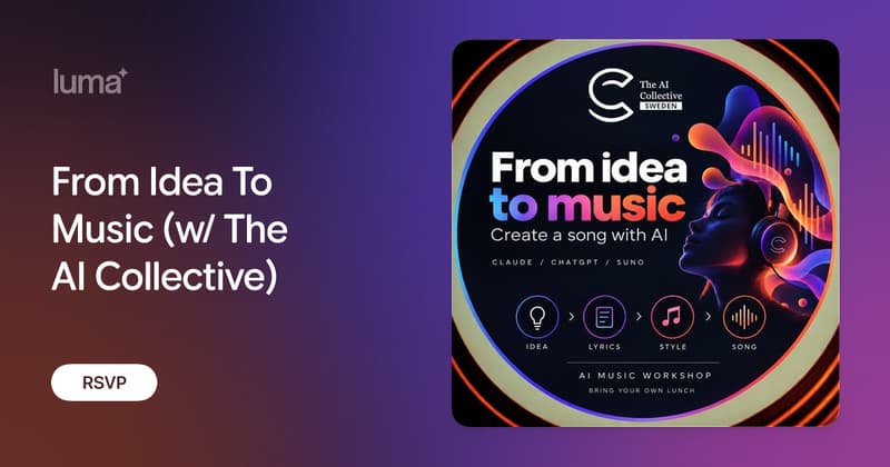 From Idea To Music (w/ The AI Collective)