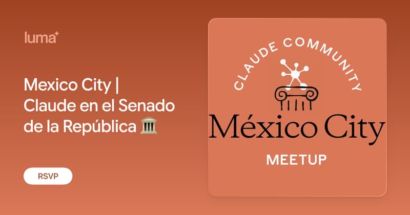 Mexico City | Claude en el Senado de la República 🏛️