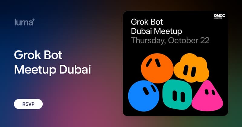 لقاء Grok Bot في دبي