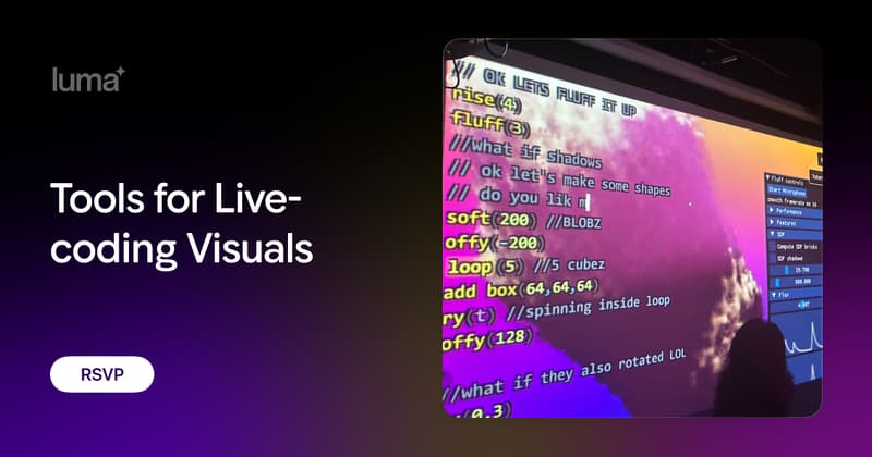 Tools for Live-coding Visuals