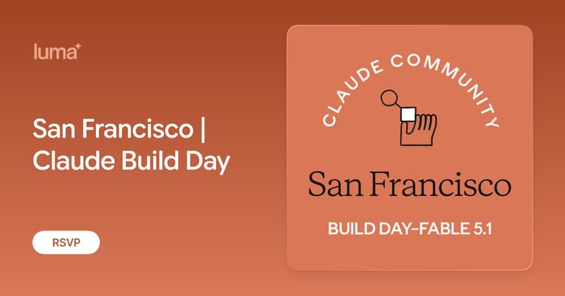 San Francisco | Claude Build Day