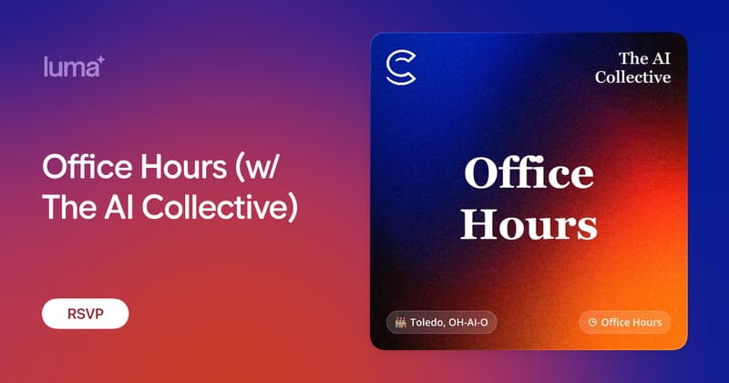 Office Hours (w/ The AI Collective) - Toledo, Ohio