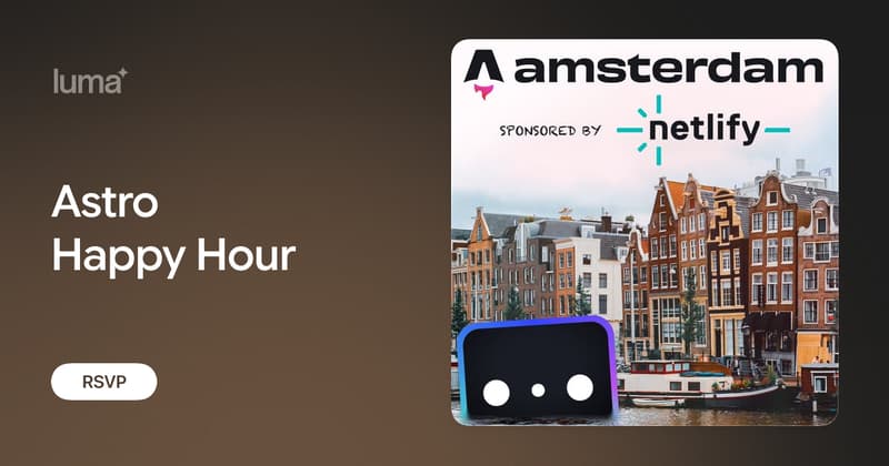 Astro Happy Hour · Luma