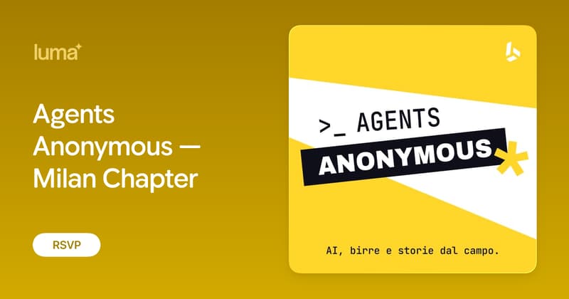 Agents Anonymous — Milan Chapter